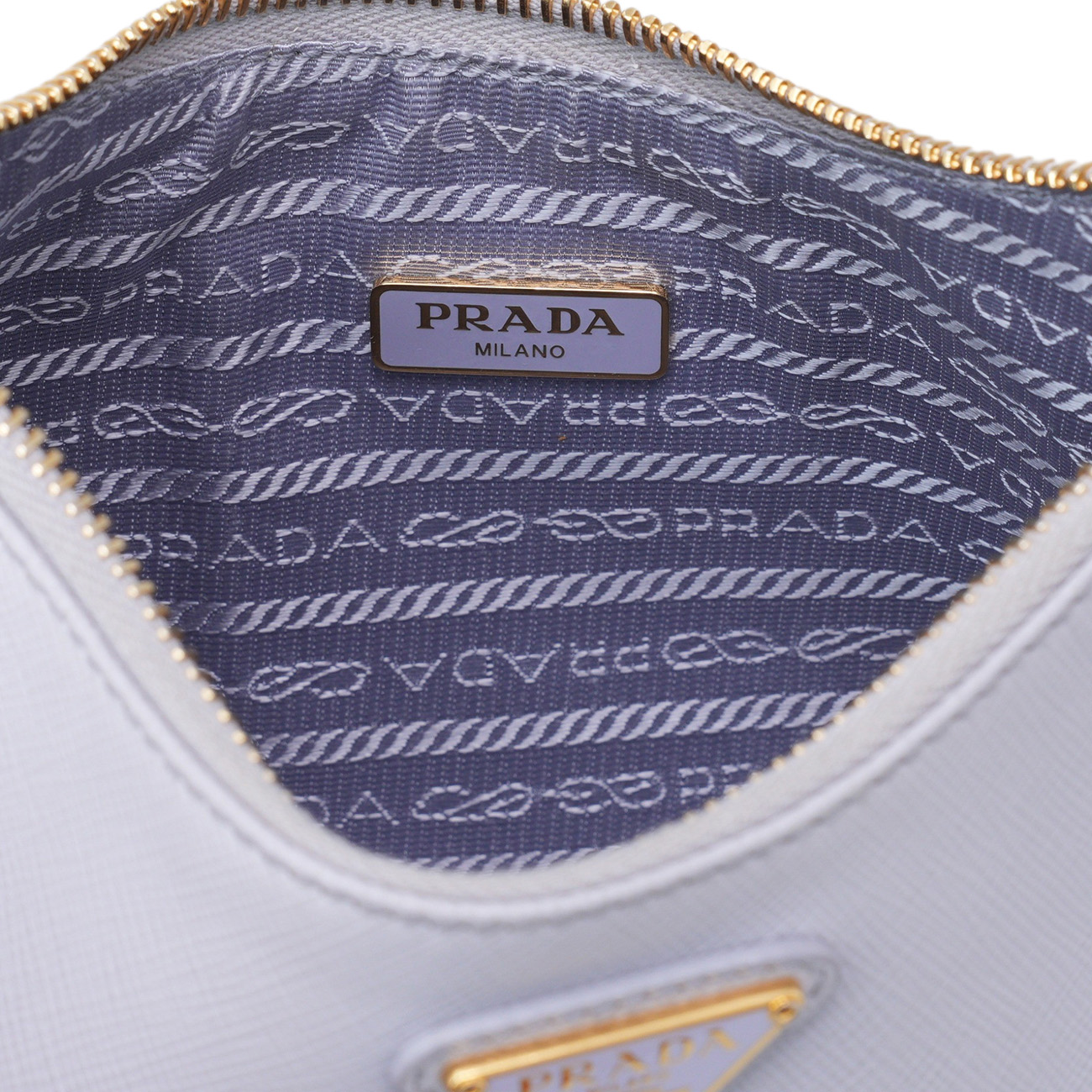 PRADA(USED)프라다 사피아노 럭스 체인 호보백