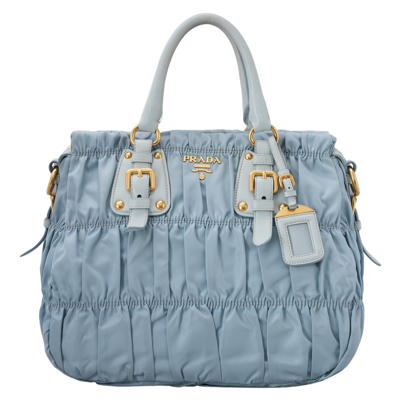 PRADA(USED)프라다 BN1336 포코노 고프레 토트겸 숄더백