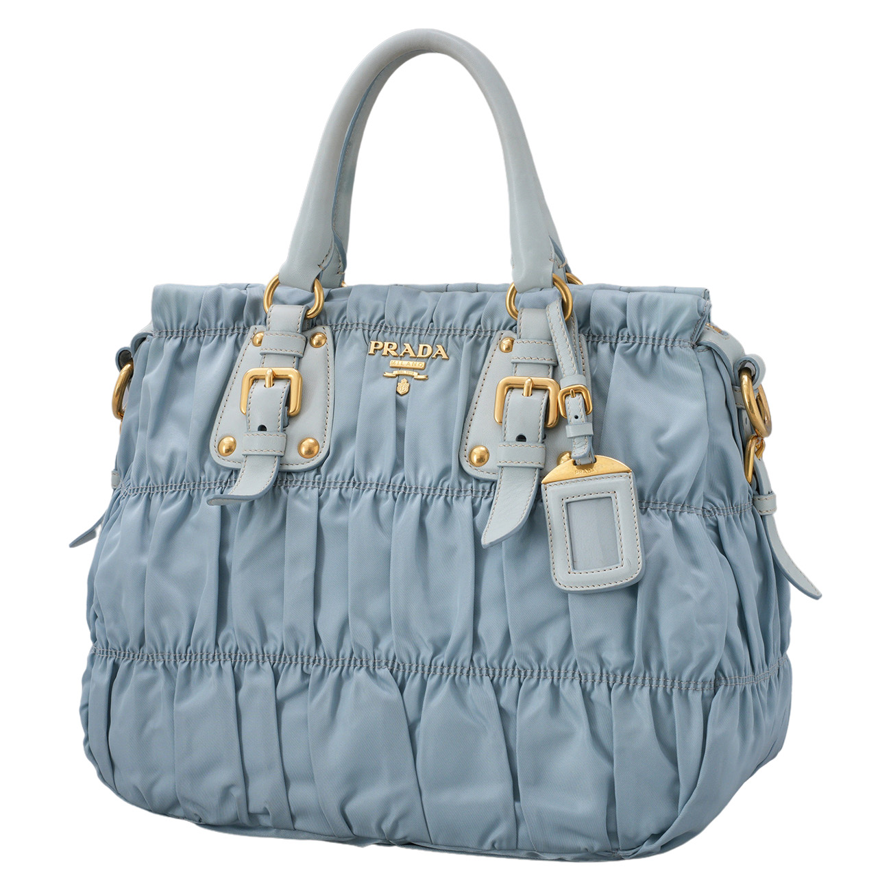 PRADA(USED)프라다 BN1336 포코노 고프레 토트겸 숄더백