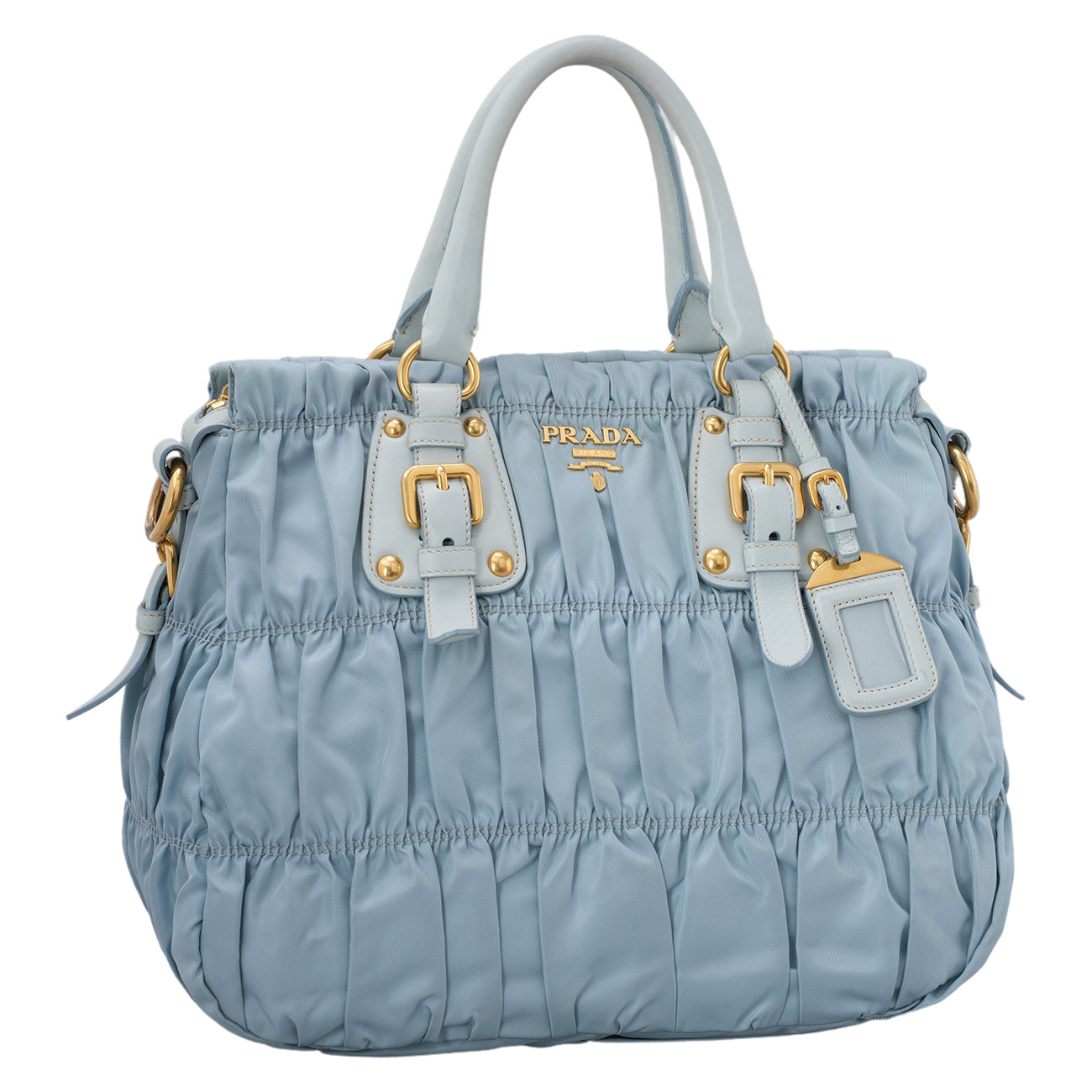 PRADA(USED)프라다 BN1336 포코노 고프레 토트겸 숄더백