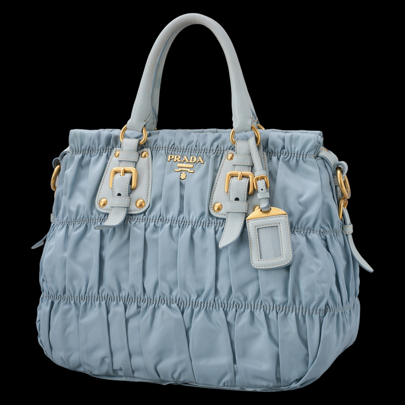PRADA(USED)프라다 BN1336 포코노 고프레 토트겸 숄더백