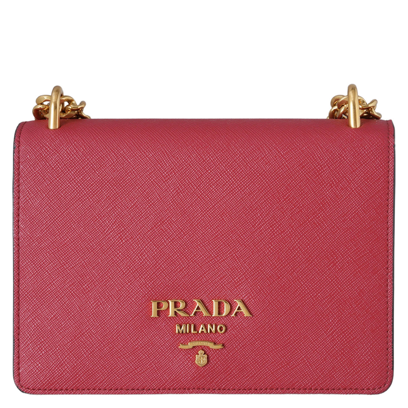 PRADA(USED)프라다 1BD133 사피아노 체인 플랩백