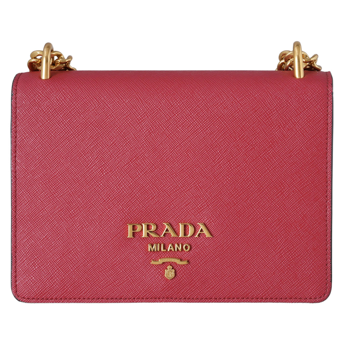 PRADA(USED)프라다 1BD133 사피아노 체인 플랩백