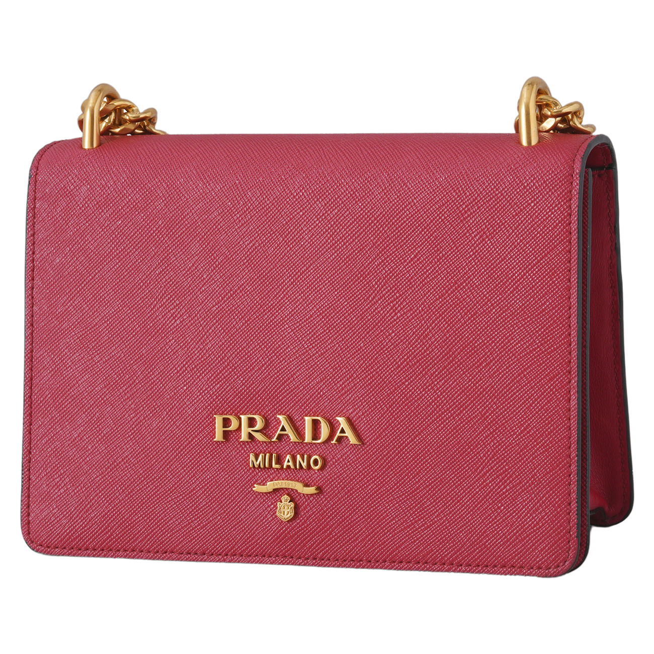 PRADA(USED)프라다 1BD133 사피아노 체인 플랩백