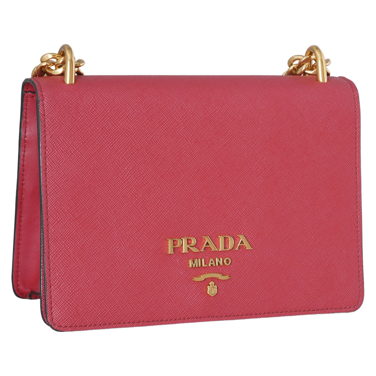 PRADA(USED)프라다 1BD133 사피아노 체인 플랩백