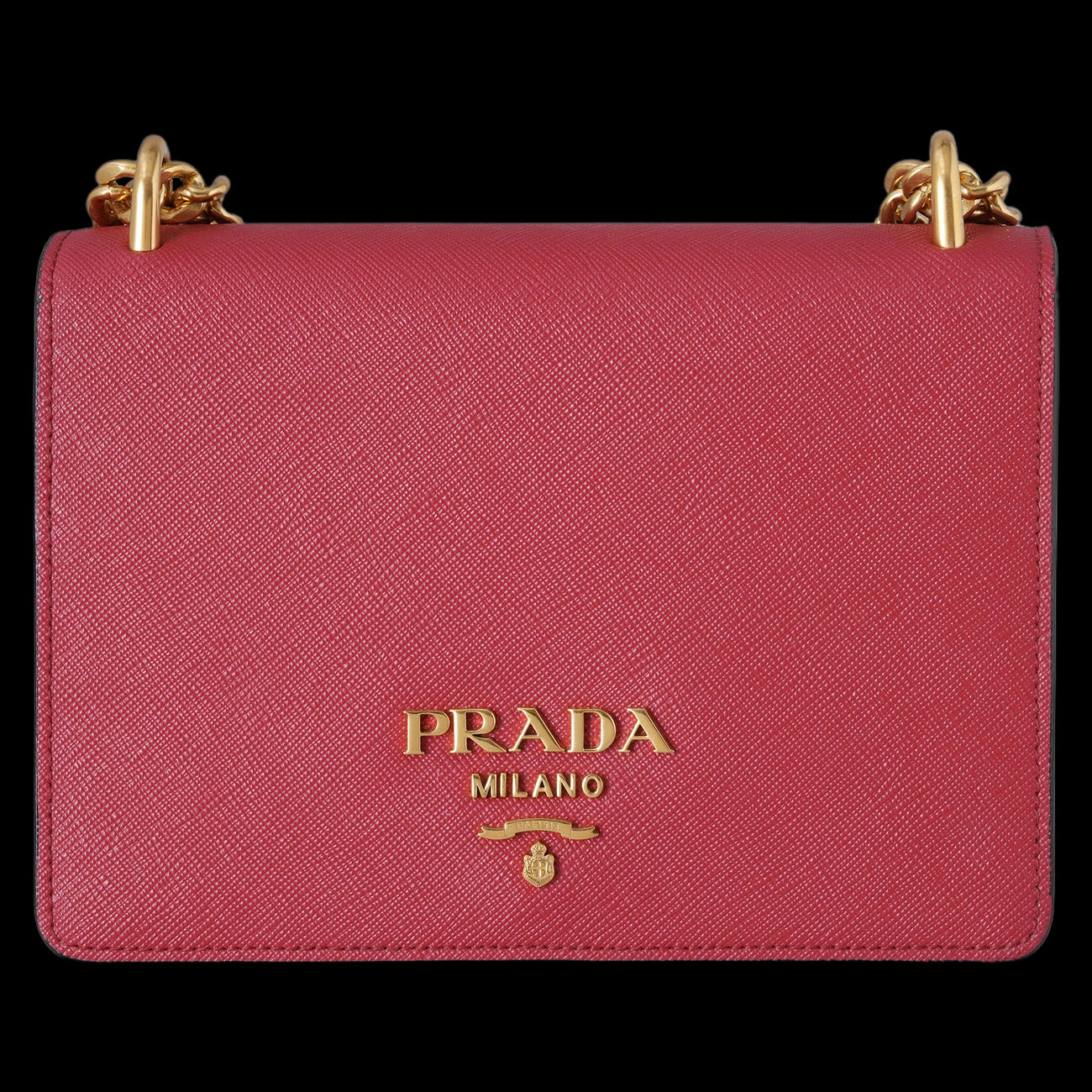 PRADA(USED)프라다 1BD133 사피아노 체인 플랩백