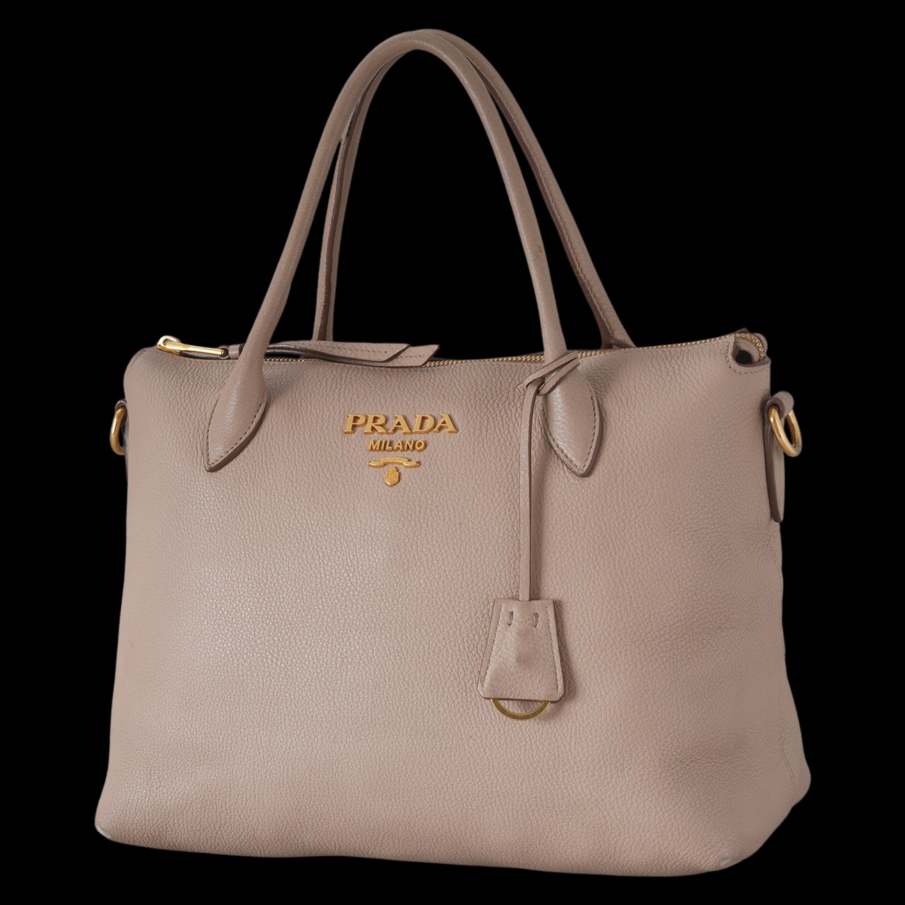 PRADA(USED)프라다 1BA157 비텔로 다이노 토트겸 숄더백