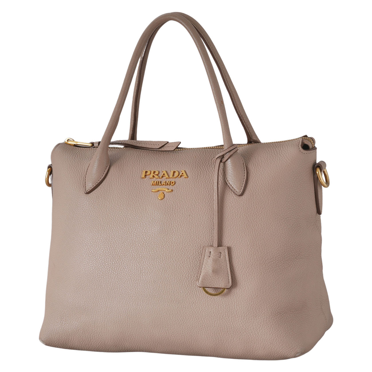 PRADA(USED)프라다 1BA157 비텔로 다이노 토트겸 숄더백