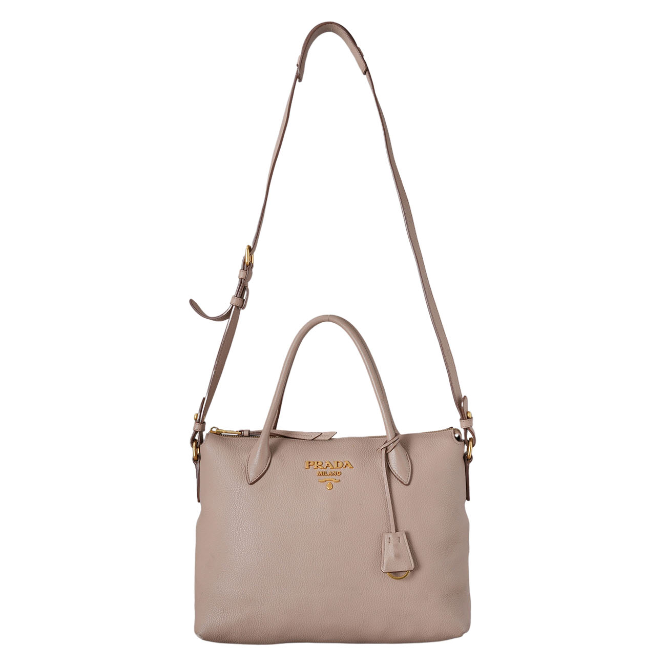 PRADA(USED)프라다 1BA157 비텔로 다이노 토트겸 숄더백