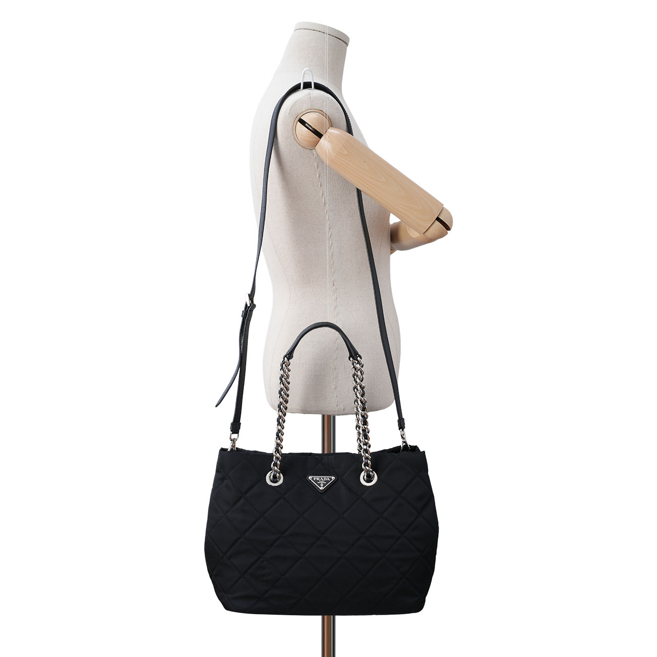 PRADA(USED)프라다 포코노 퀼팅 숄더백
