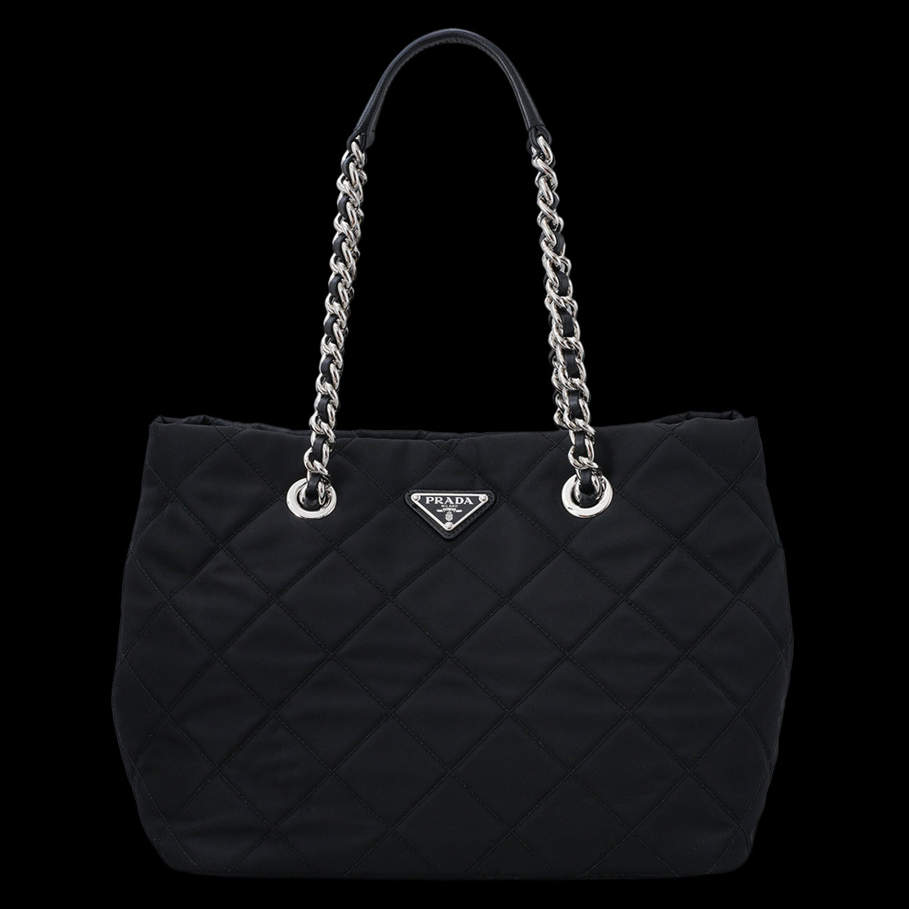 PRADA(USED)프라다 포코노 퀼팅 숄더백