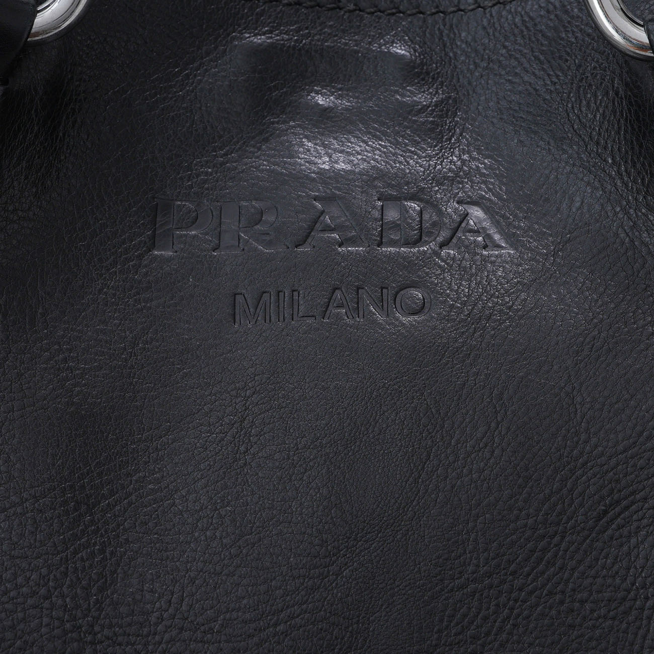 PRADA(USED)프라다 VA0801 레더 쇼퍼백