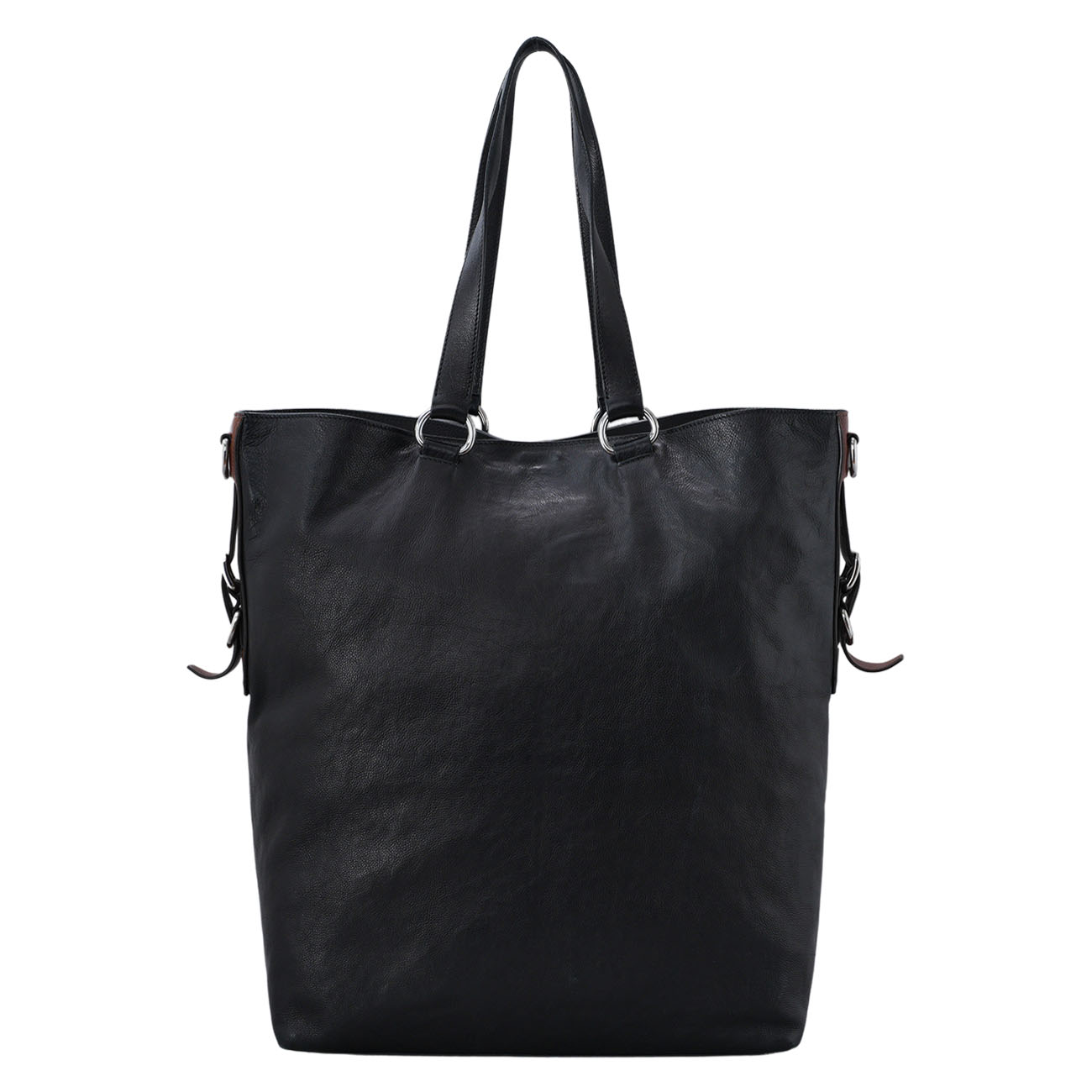 PRADA(USED)프라다 VA0801 레더 쇼퍼백