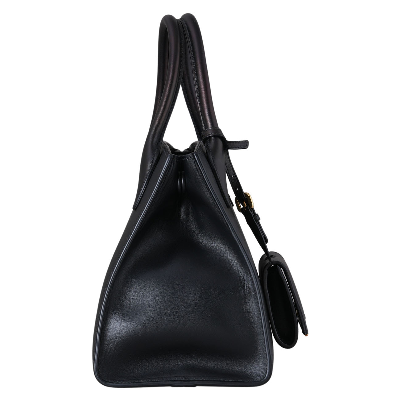 PRADA(USED)프라다 1BA156 사피아노 모노크롬 토트백