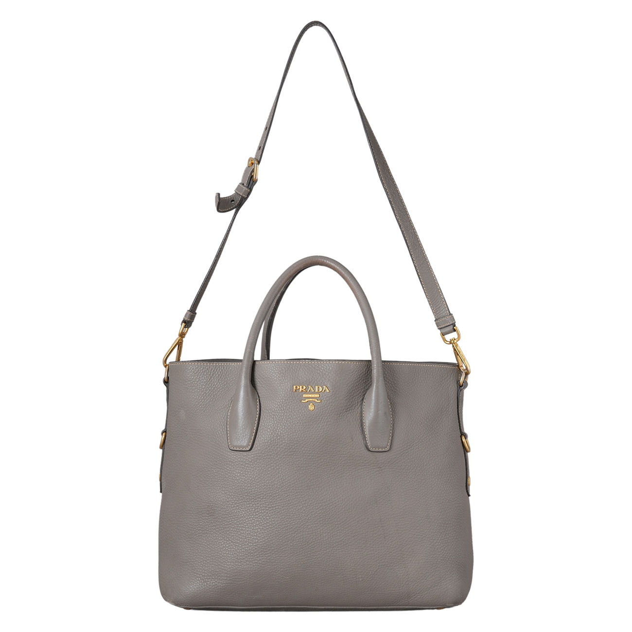 PRADA(USED)프라다 비텔로 다이노 토트겸 숄더백