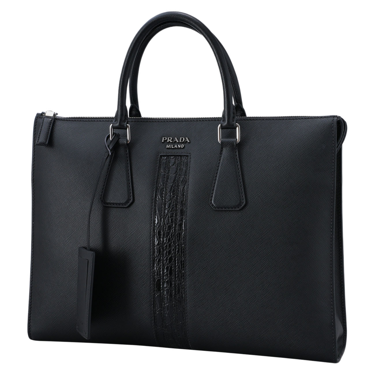 PRADA(USED프라다 사피아노 브리프케이스