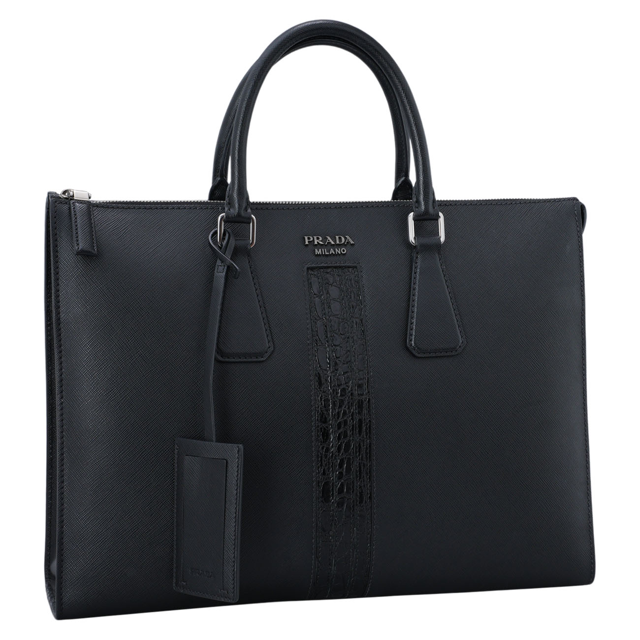 PRADA(USED프라다 사피아노 브리프케이스