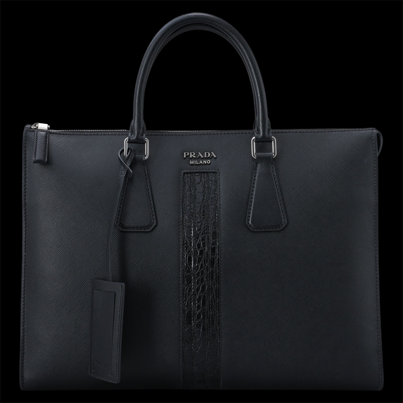 PRADA(USED프라다 사피아노 브리프케이스