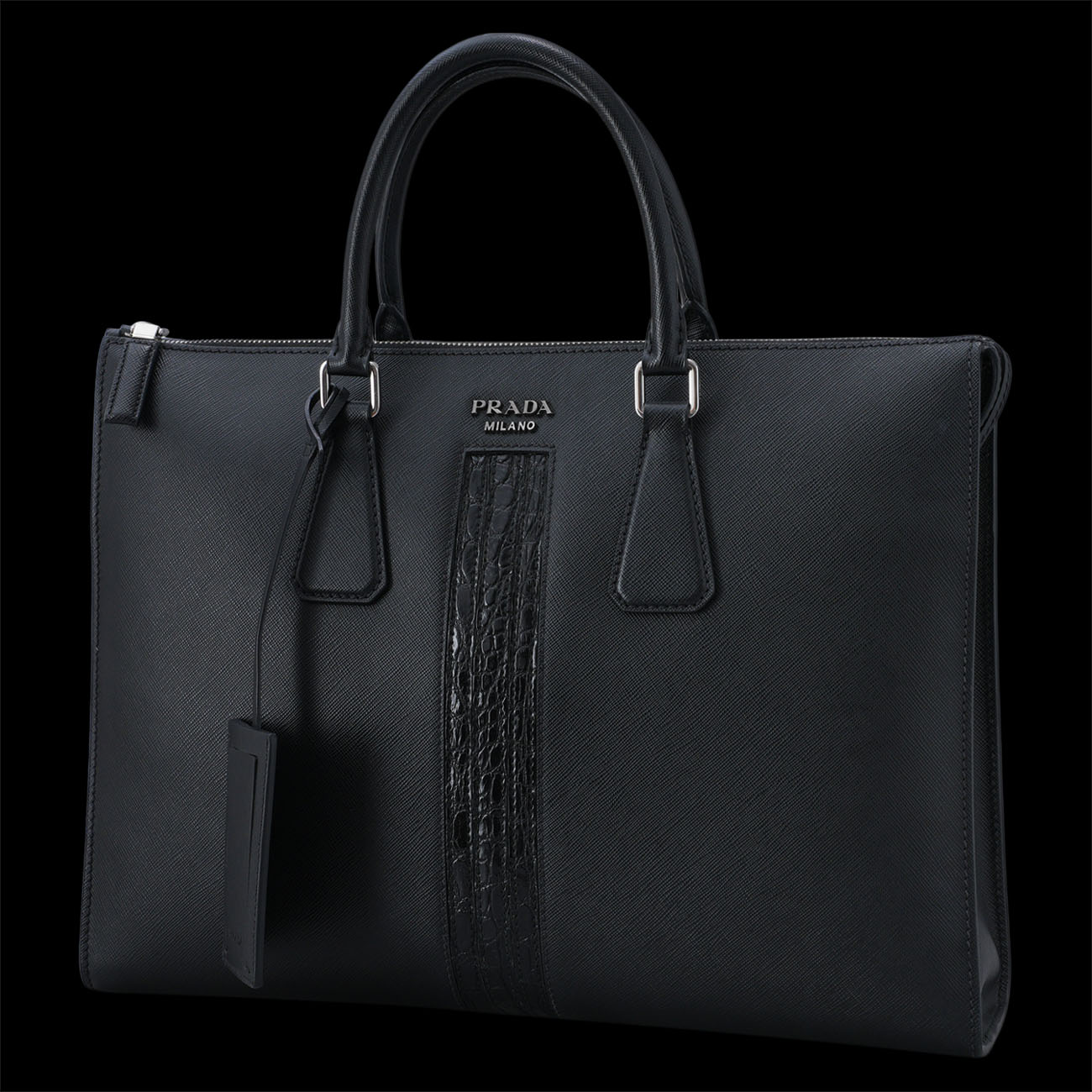 PRADA(USED프라다 사피아노 브리프케이스