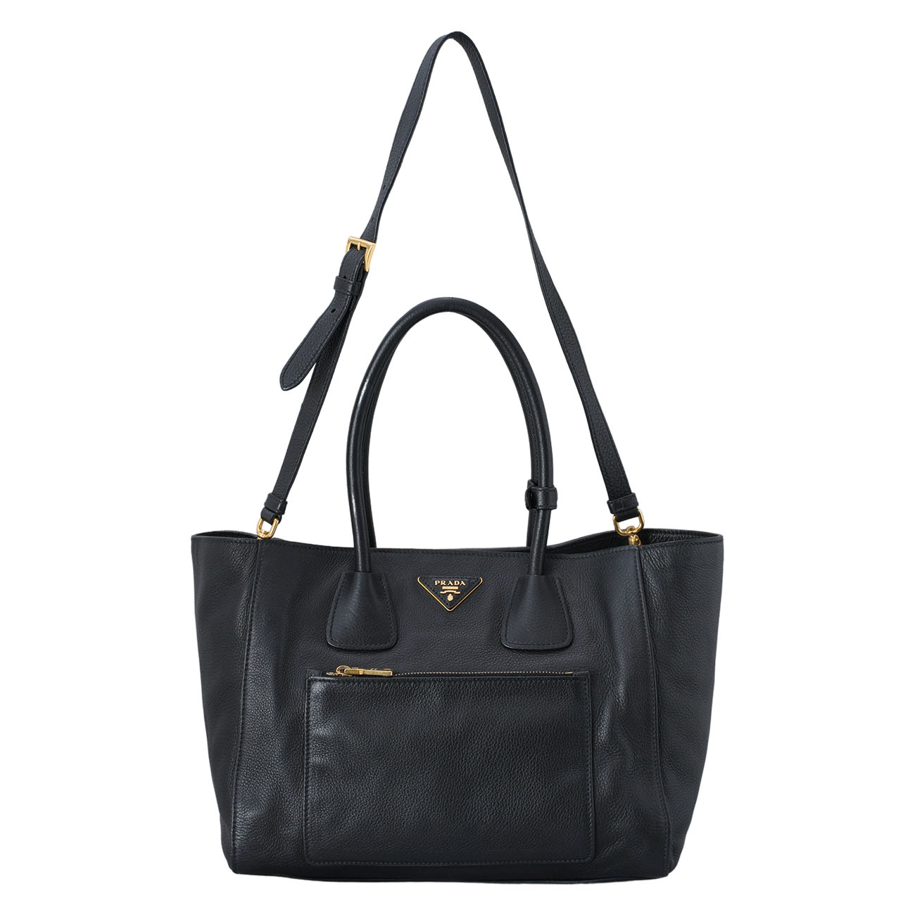 PRADA(USED)프라다 BN2795 비텔로 토트겸 숄더백