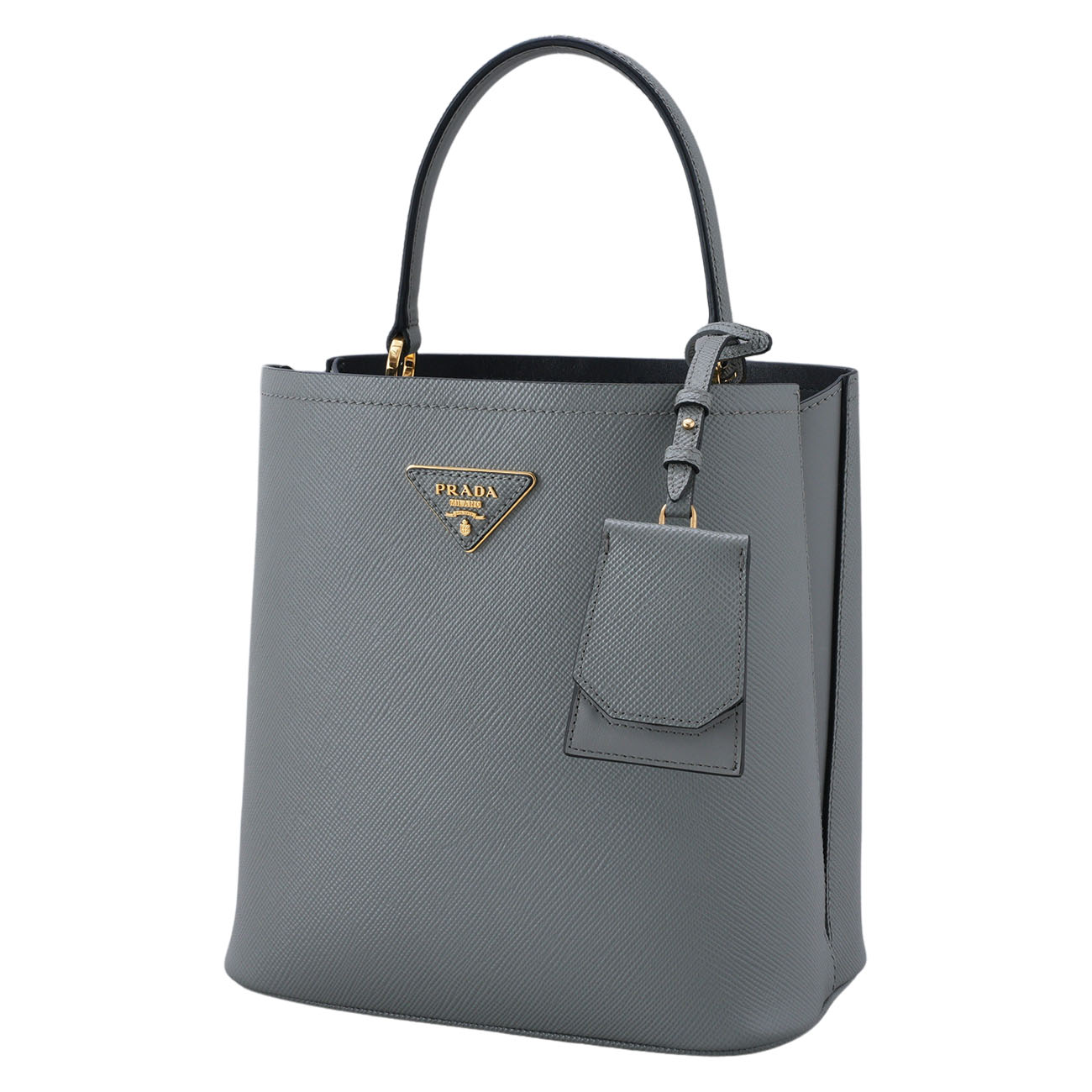 PRADA(USED)프라다 1BA212 시즌 사피아노 파니에 토트백