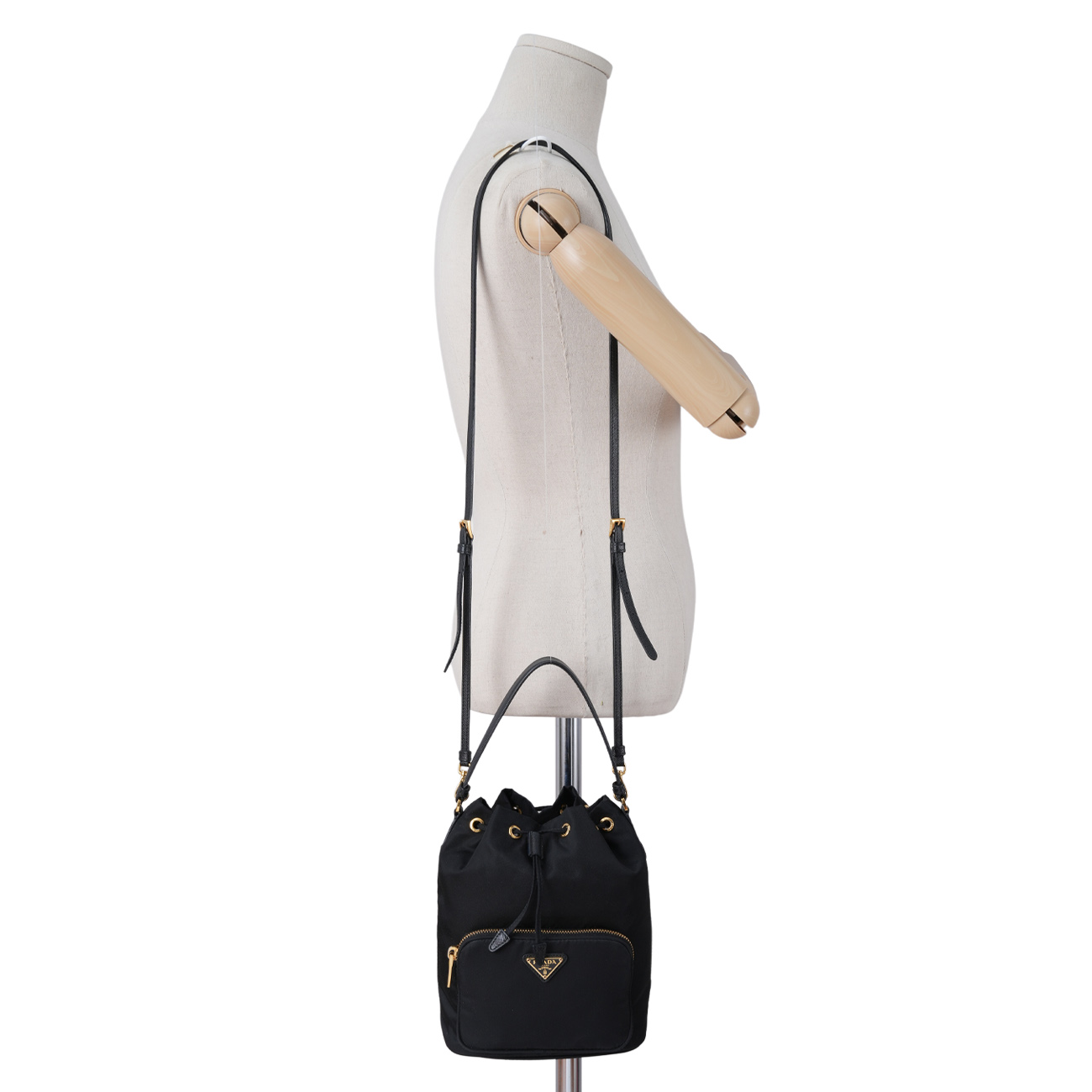 PRADA(USED)프라다 1BH038 테수토 버킷백