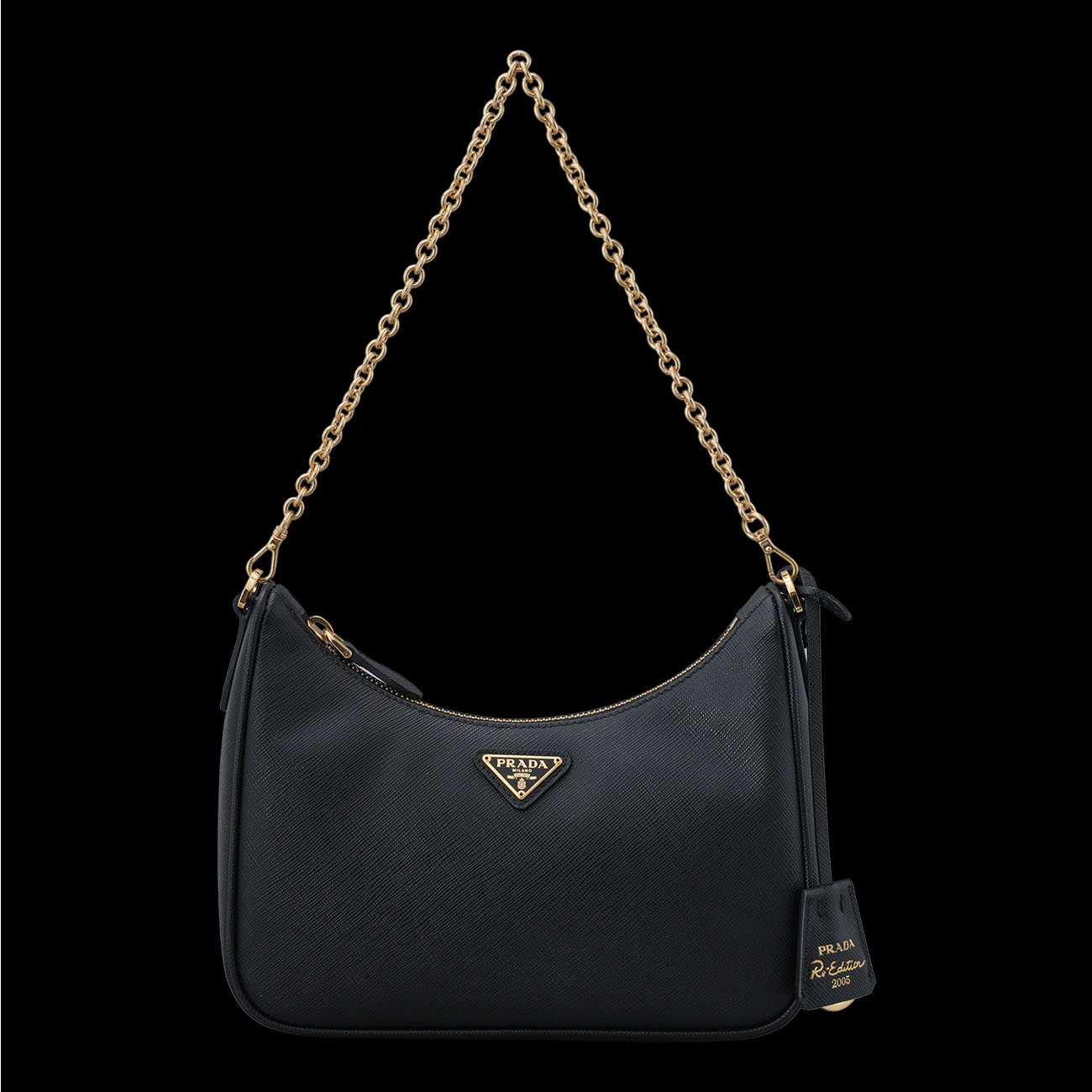 PRADA(USED)프라다 1BH204 사피아노 호보백