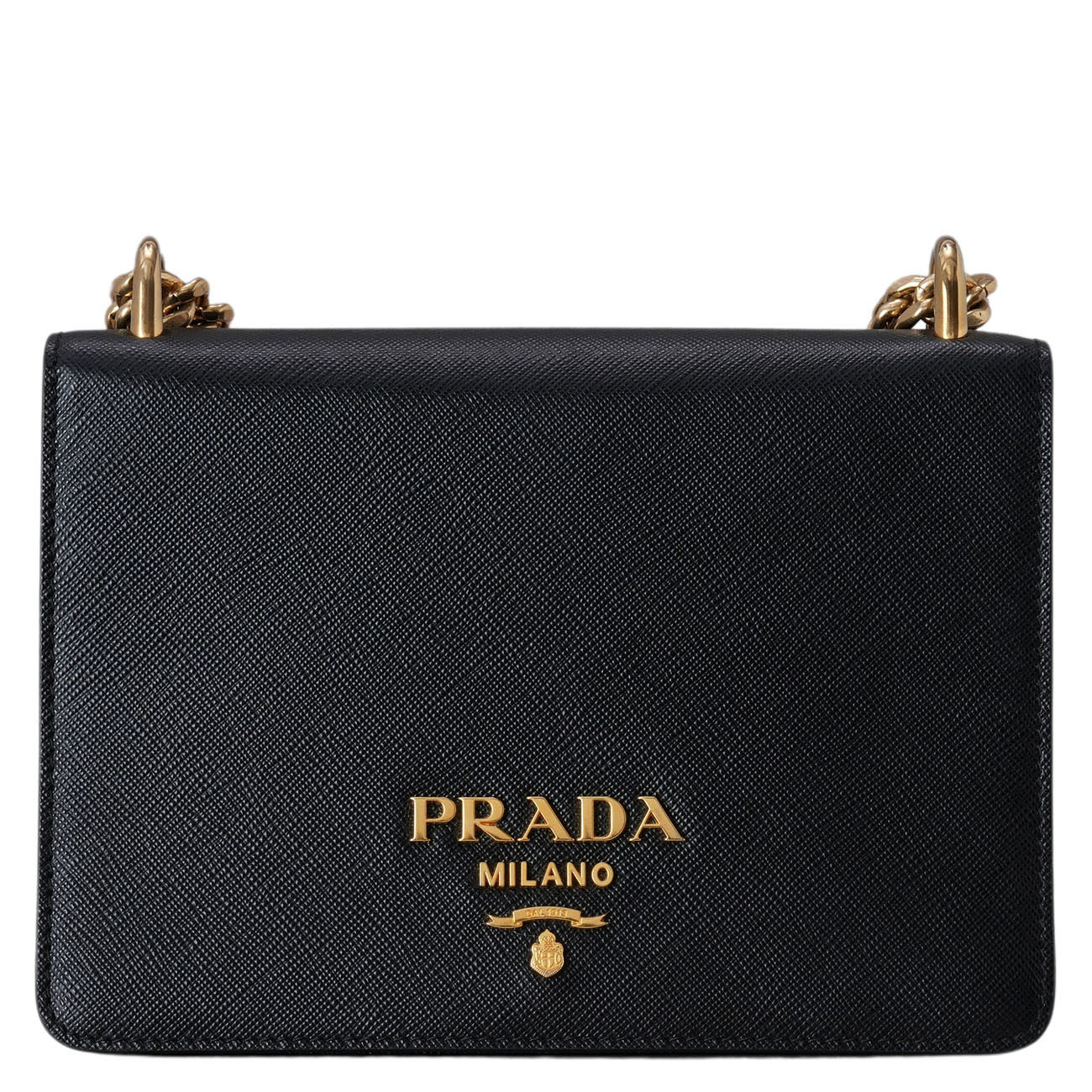 PRADA(USED)프라다 1BD133 사피아노 체인 플랩백