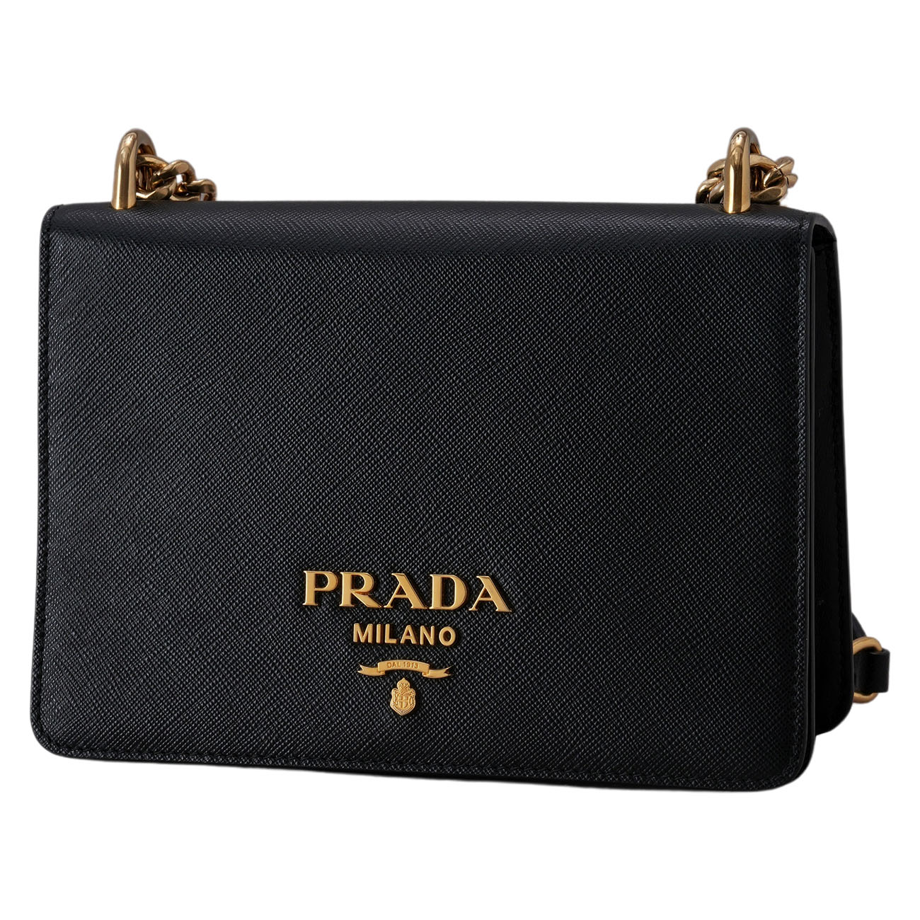 PRADA(USED)프라다 1BD133 사피아노 체인 플랩백