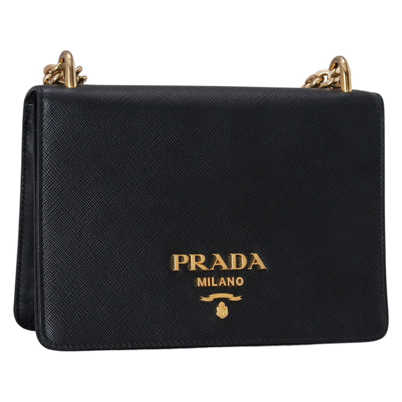 PRADA(USED)프라다 1BD133 사피아노 체인 플랩백