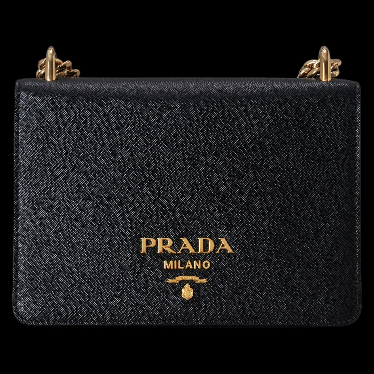 PRADA(USED)프라다 1BD133 사피아노 체인 플랩백