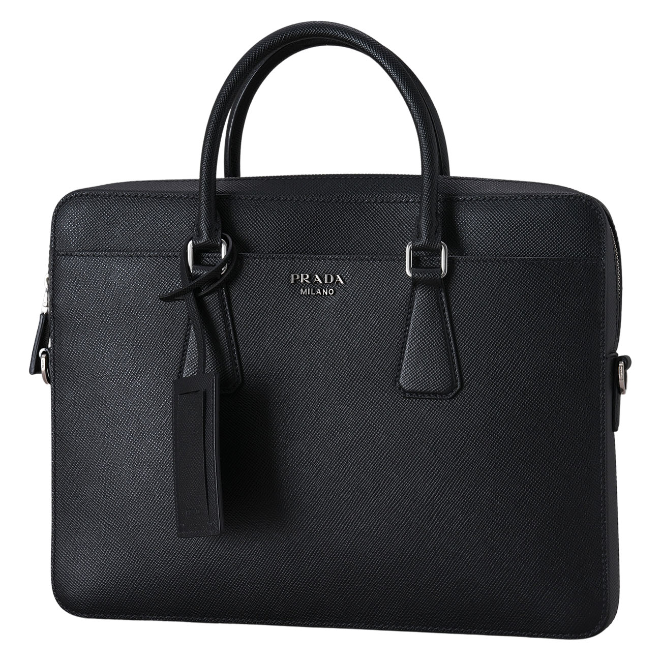 PRADA(USED)프라다 2VE368 사피아노 브리프케이스