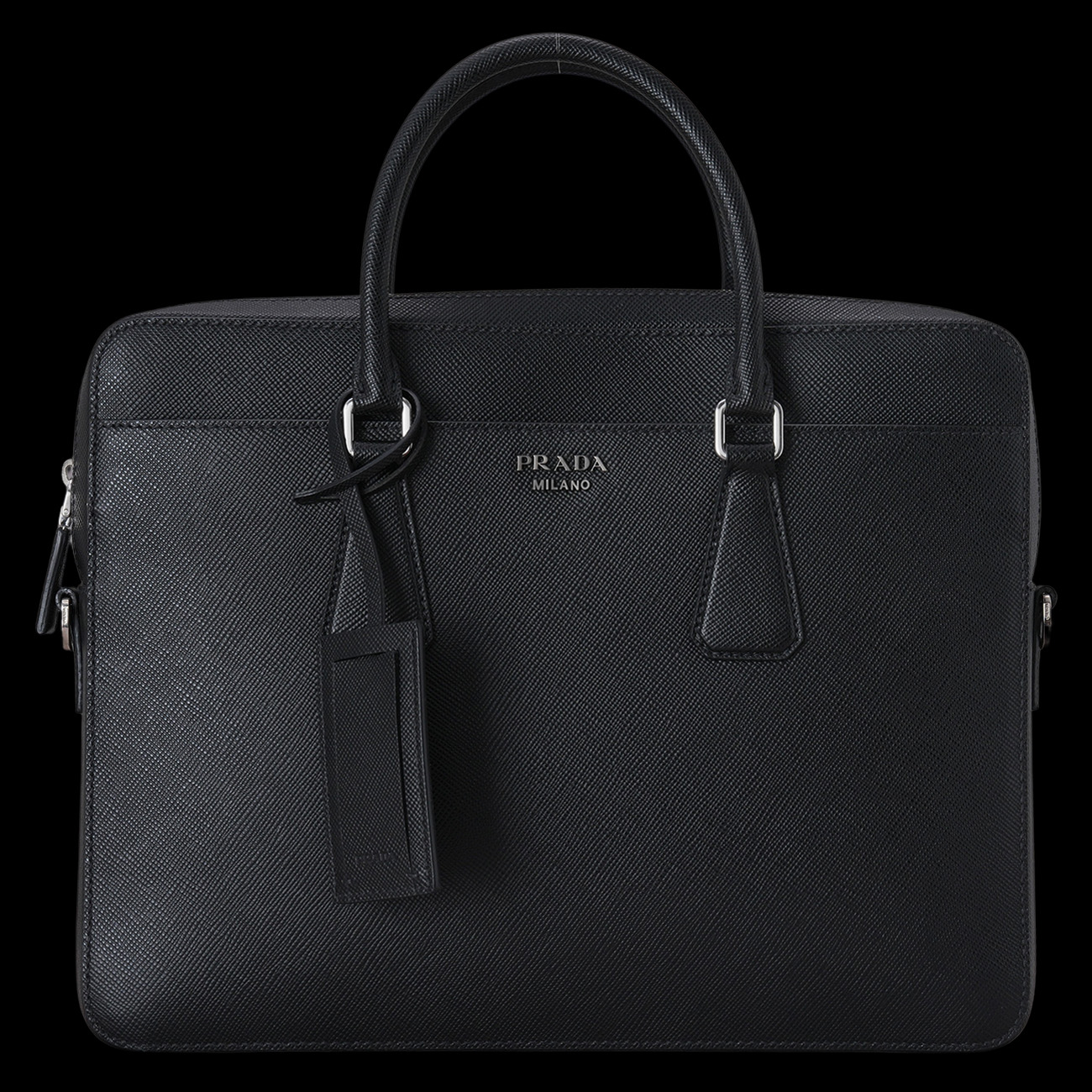 PRADA(USED)프라다 2VE368 사피아노 브리프케이스