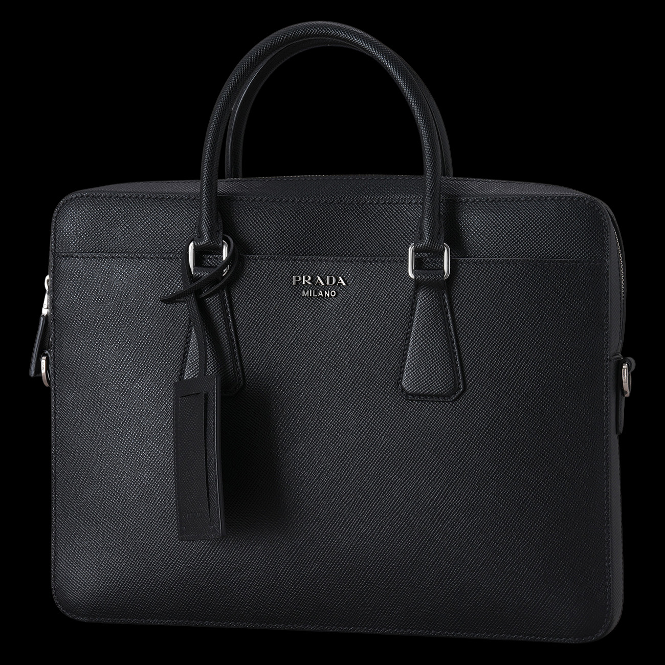 PRADA(USED)프라다 2VE368 사피아노 브리프케이스