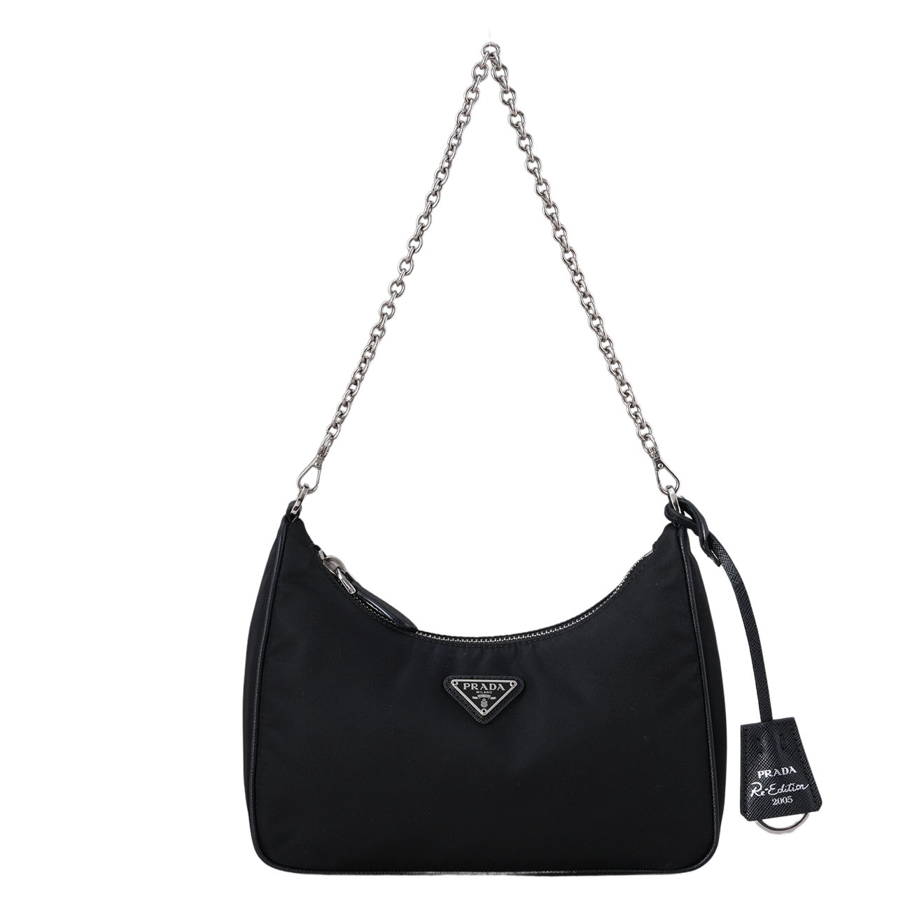 PRADA(USED)프라다 테수토 체인 스트랩 호보백 (1BH204)