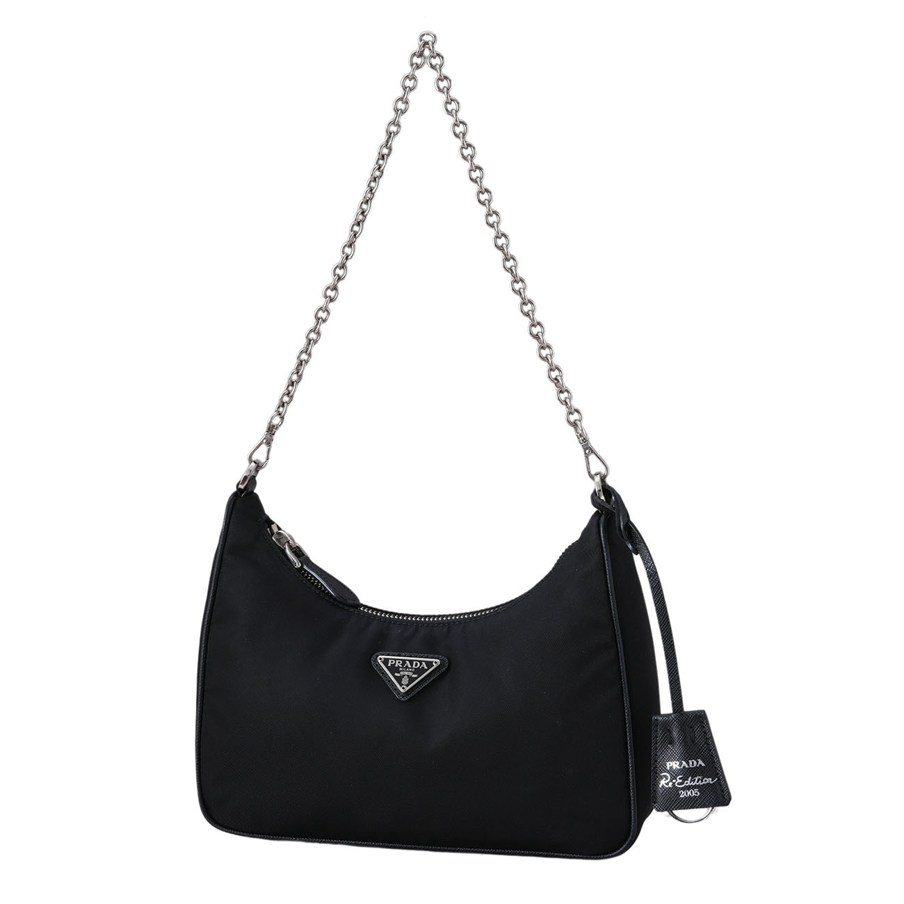 PRADA(USED)프라다 테수토 체인 스트랩 호보백 (1BH204)