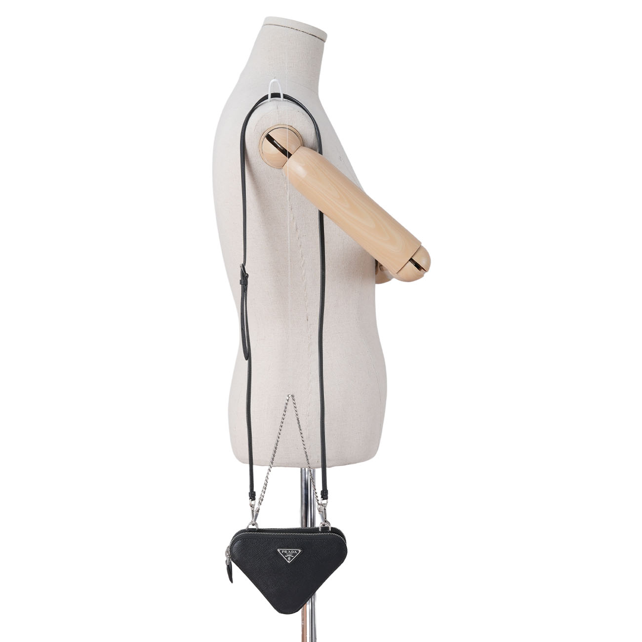 PRADA(USED)프라다 1NR015 트라이앵글 미니백