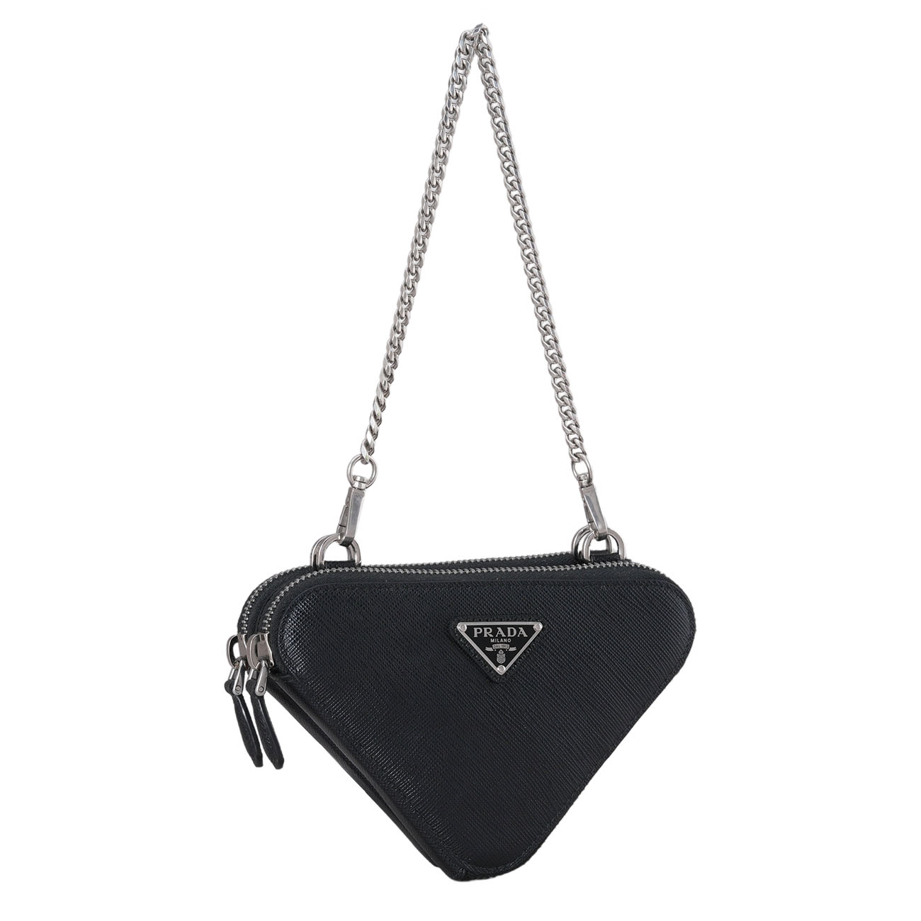 PRADA(USED)프라다 1NR015 트라이앵글 미니백