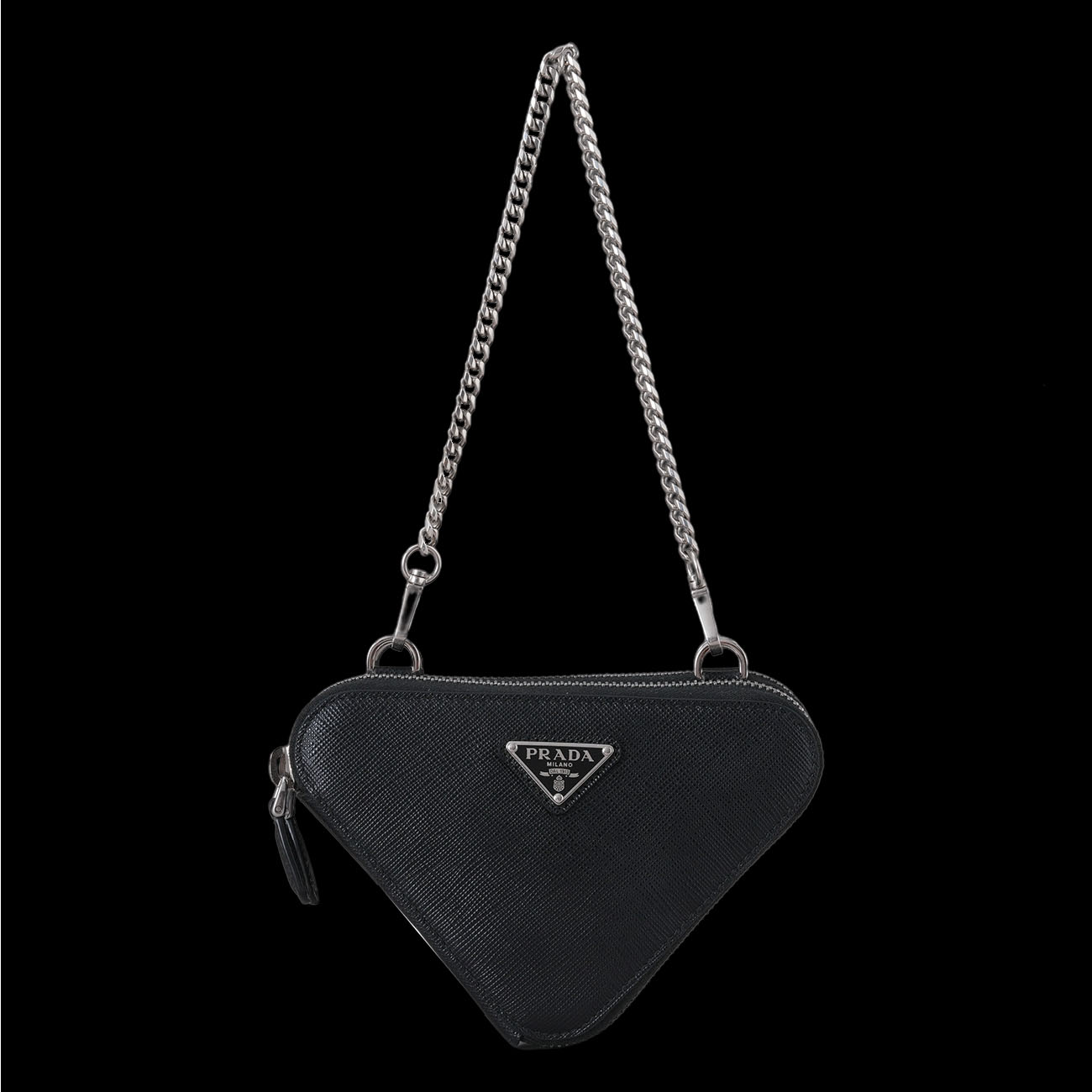 PRADA(USED)프라다 1NR015 트라이앵글 미니백