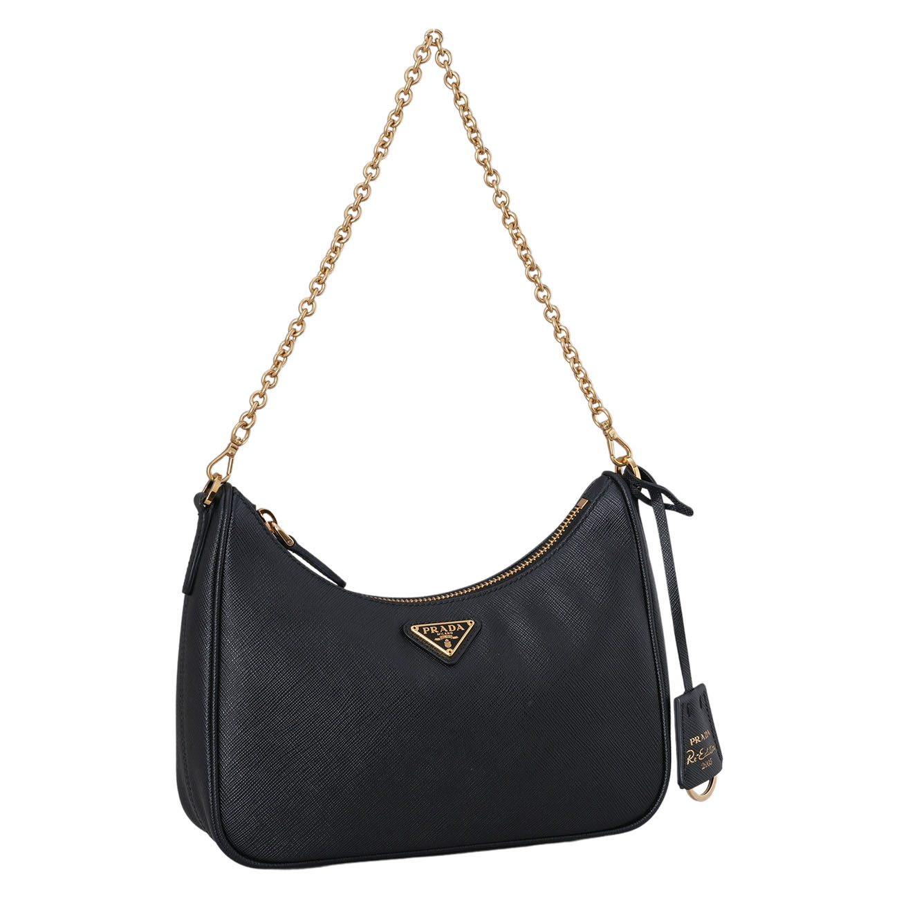 PRADA(USED)프라다 1BH204 사피아노 테수토 호보백