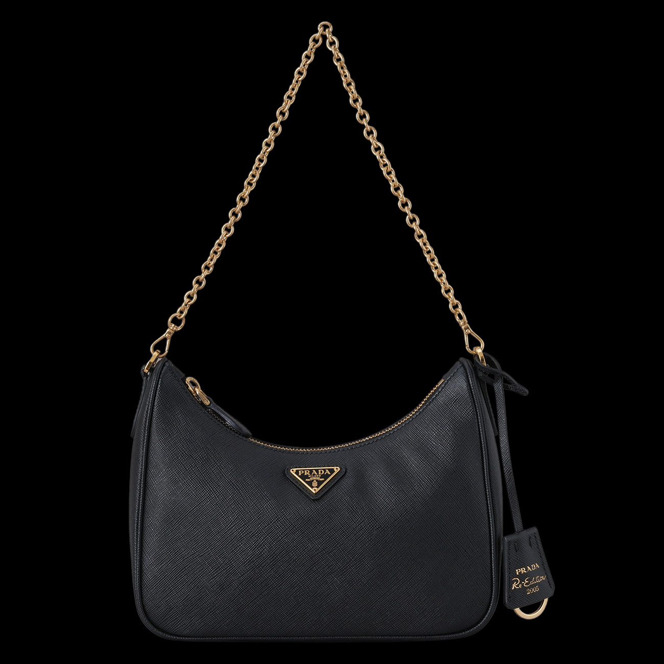 PRADA(USED)프라다 1BH204 사피아노 테수토 호보백