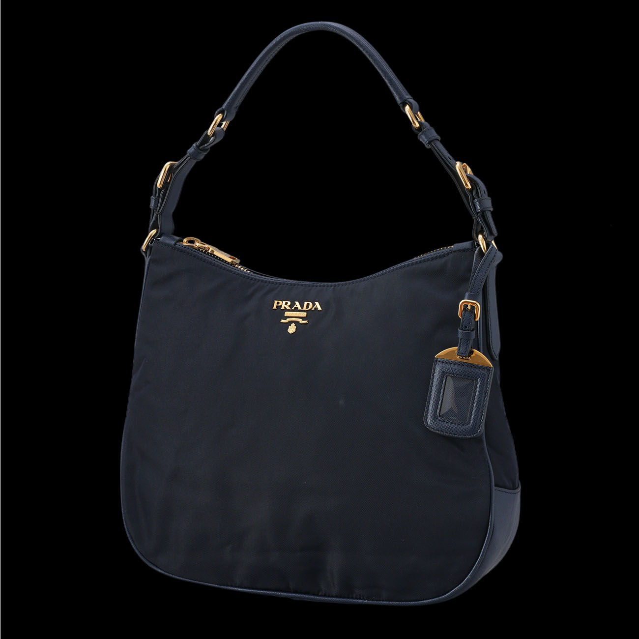 PRADA(USED)프라다 BR4894 비텔로 샤인 숄더백