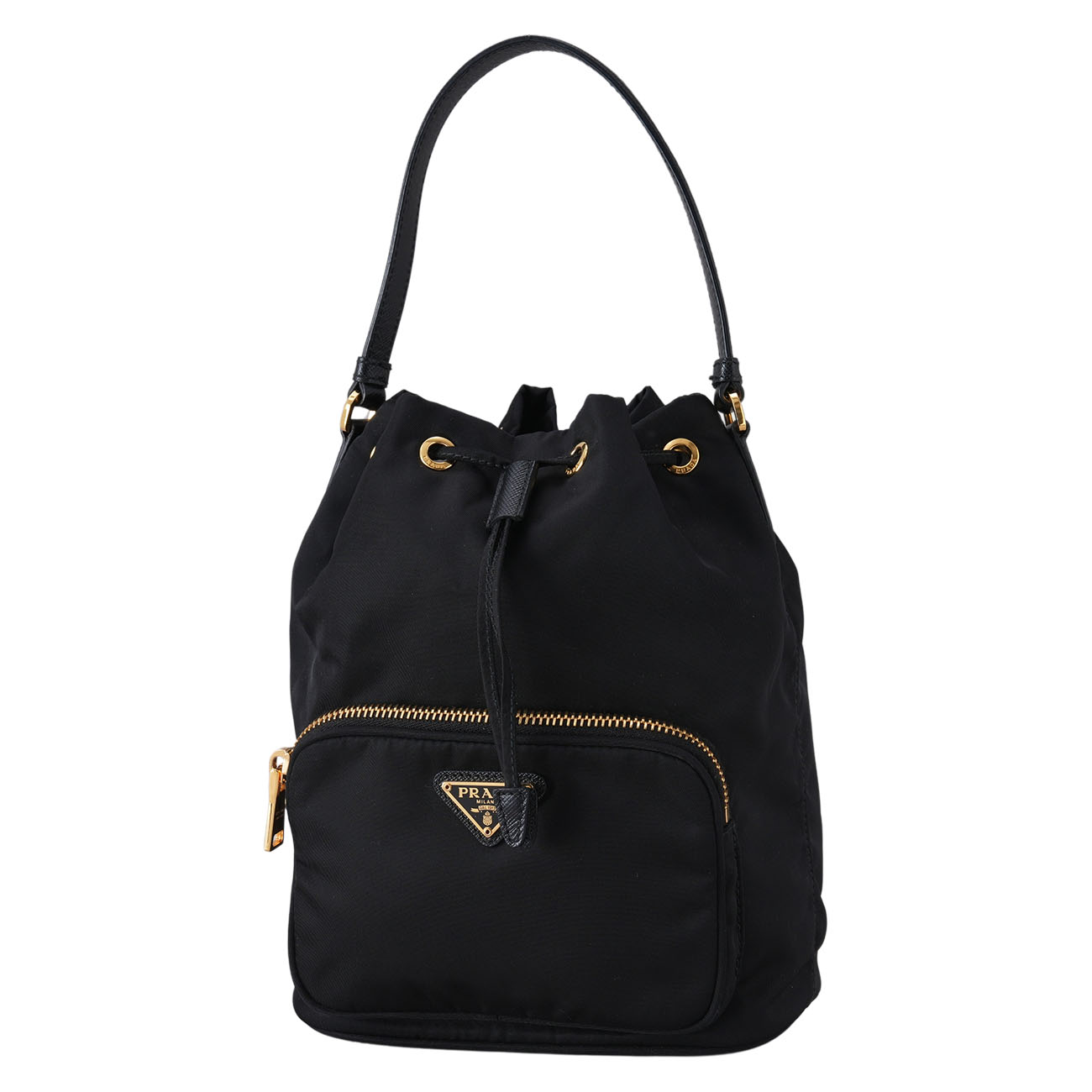 PRADA(USED)프라다 1BH038 리나일론 버킷백