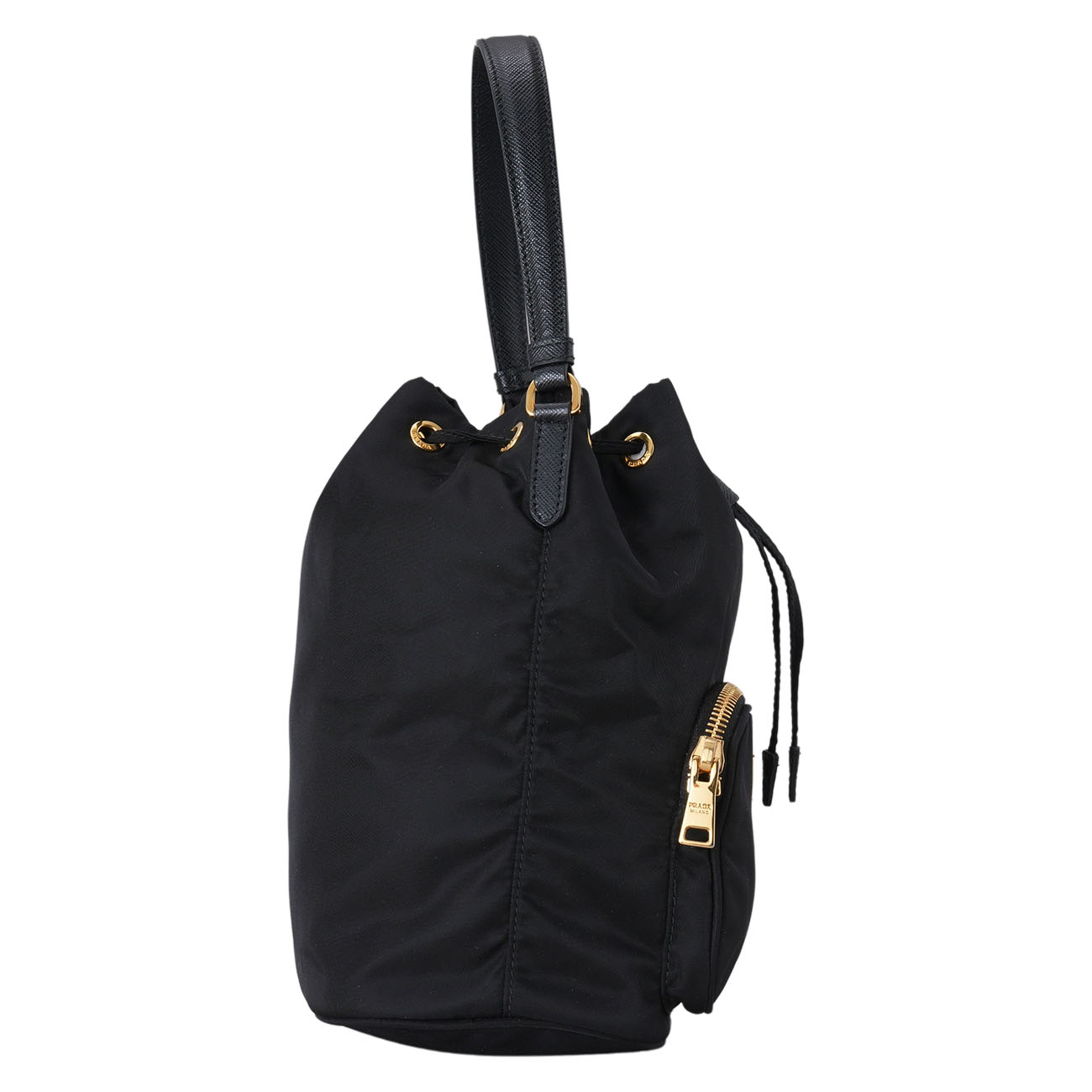 PRADA(USED)프라다 1BH038 리나일론 버킷백