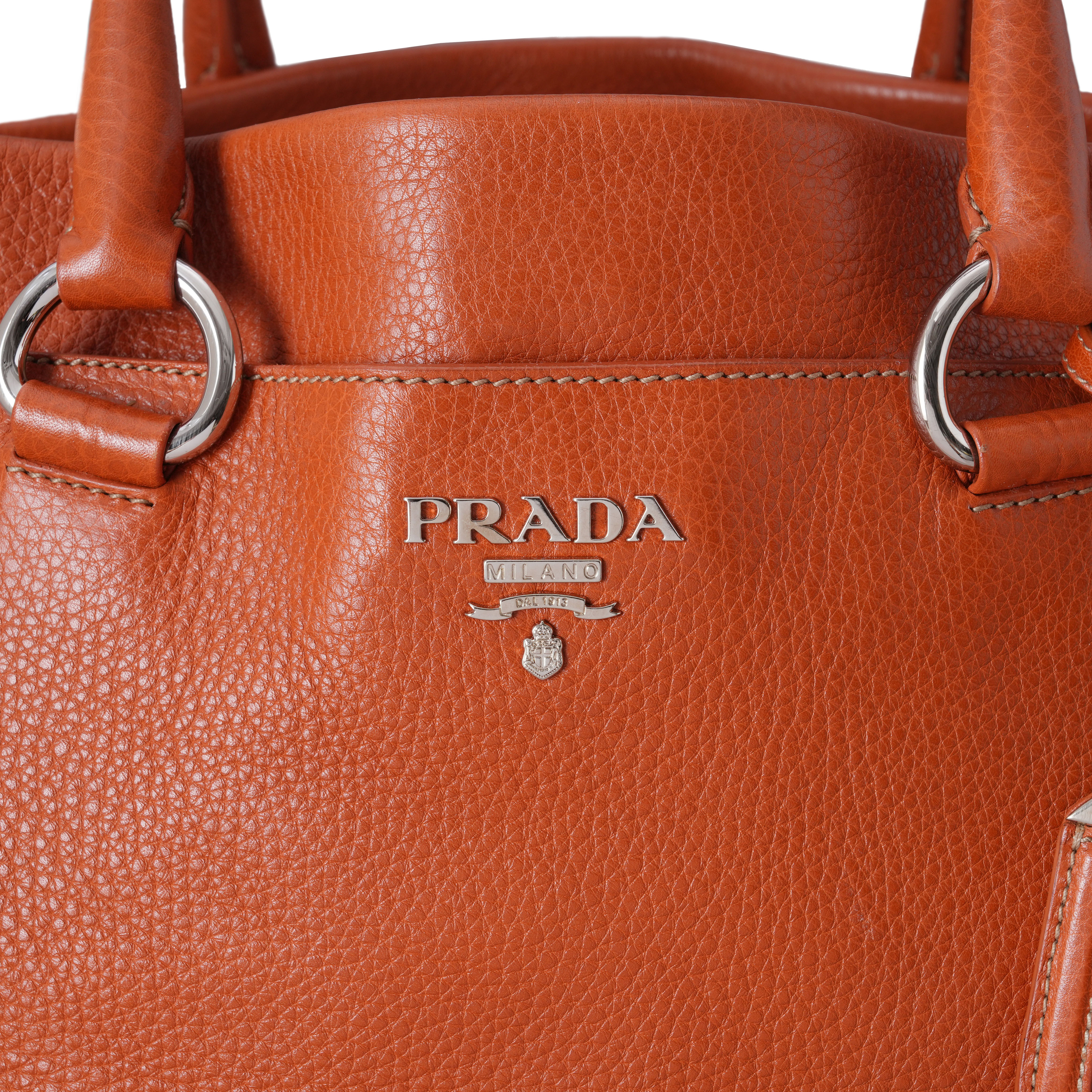 PRADA(USED)프라다 레더 토트겸 숄더백