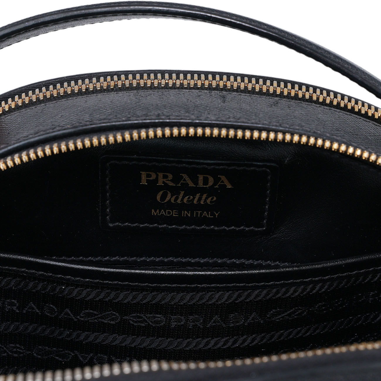 PRADA(USED)프라다 오데트 가죽 미니