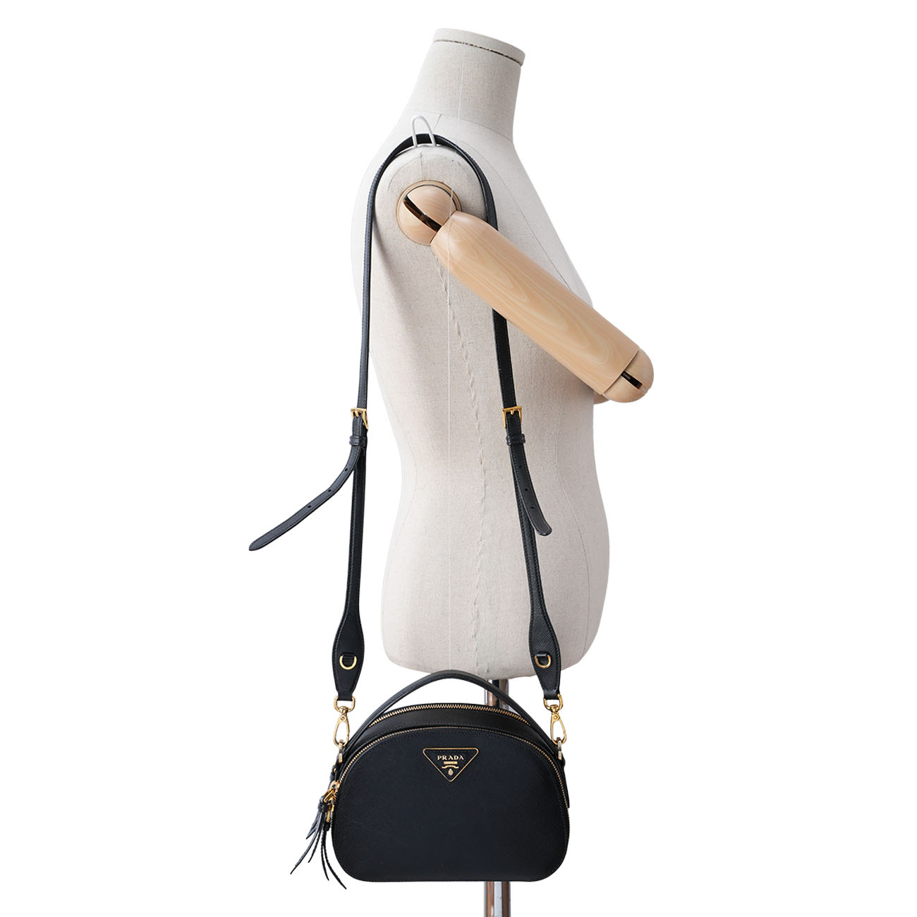 PRADA(USED)프라다 오데트 가죽 미니
