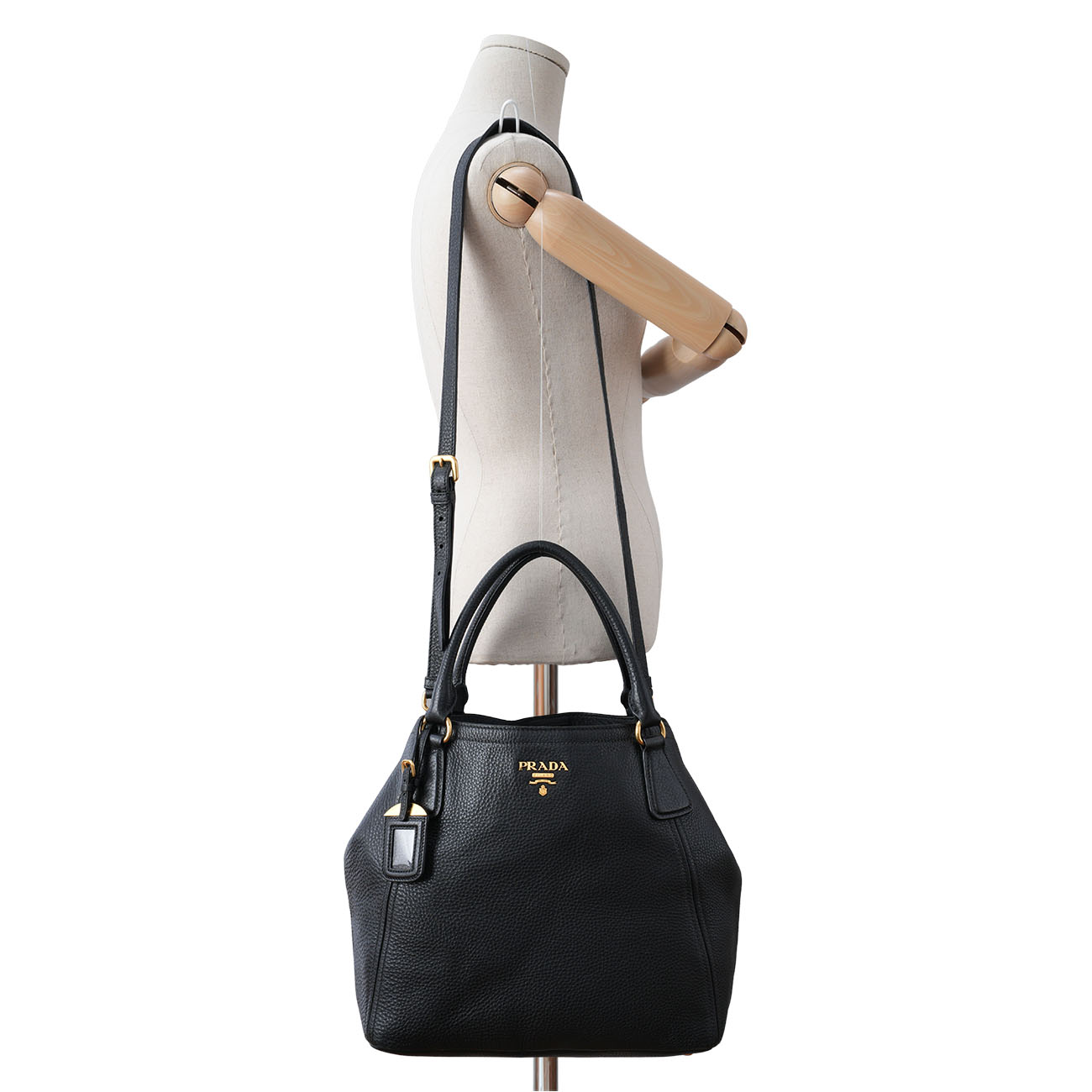 PRADA(USED)프라다 BN2534 비텔로 다이노 토트백