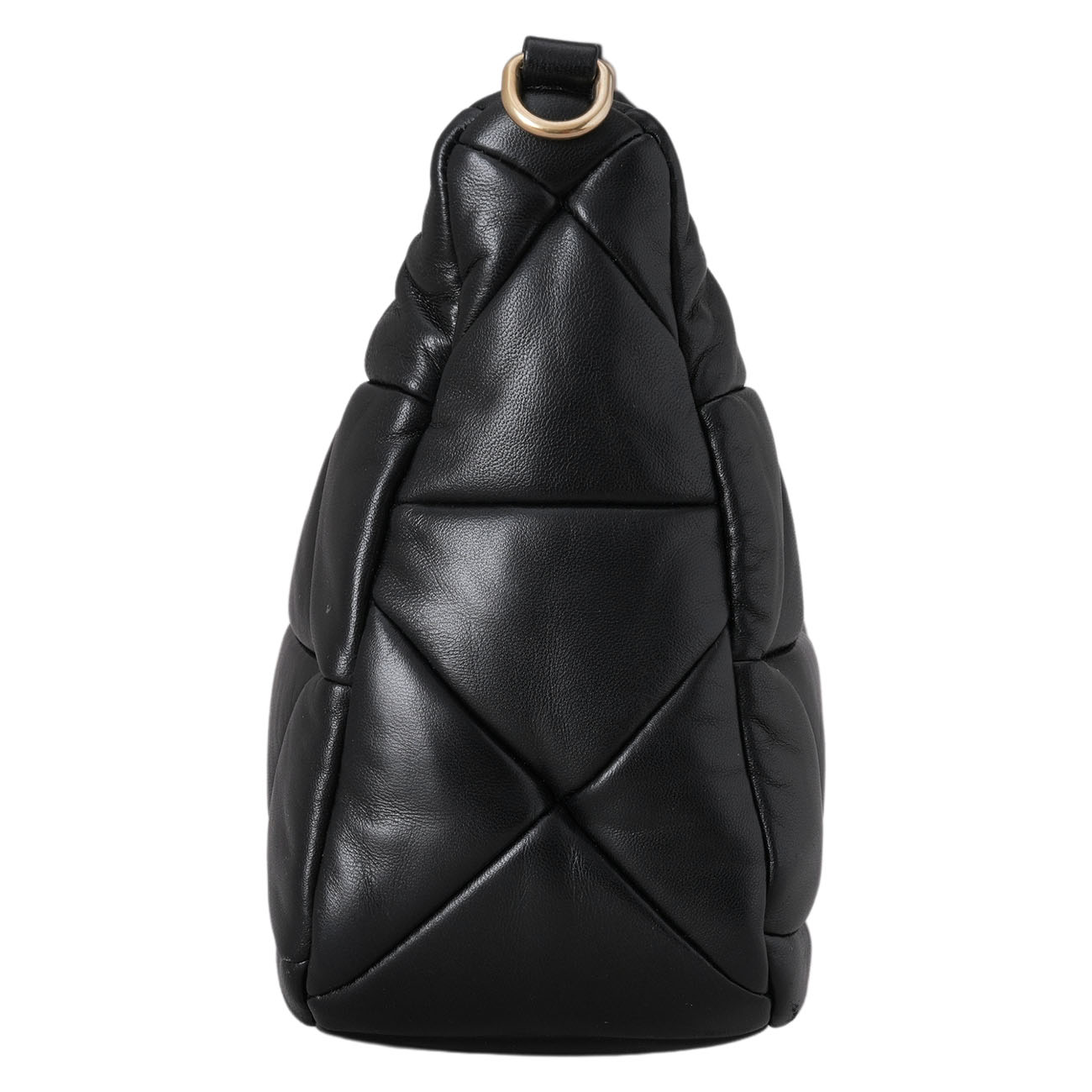 PRADA(USED)프라다 1BC157 나파 패치워크 호보 숄더백