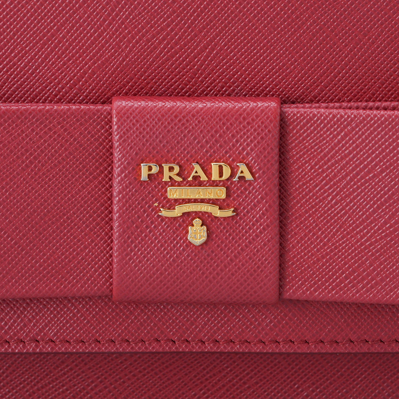 PRADA(USED)프라다 BT1009 사피아노 리본 장식 크로스백
